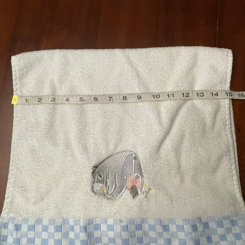 Disney Winnie the Pooh Washrag and Hand Towel Set & Figurine